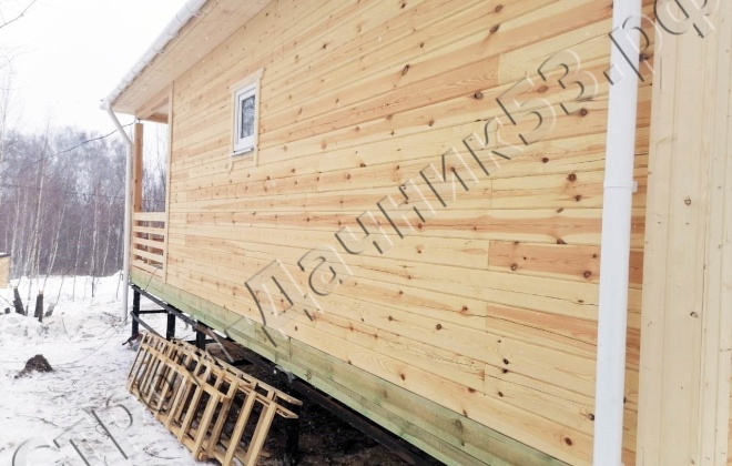 3 Брусовой дом 9,5×7.5, 71.25 м², Московская обл.,Серпуховский район, Деревня Лукьяново, СНТ «Заокская Долина» (3)